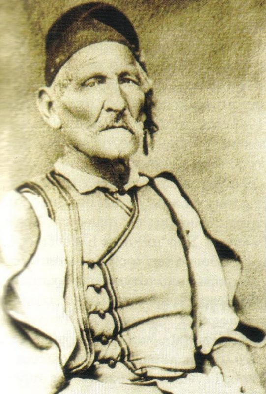 Ο Ιωάννης Θεοφιλόπουλος φωτογραφημένος σε προχωρημένη ηλικία από τον Πέτρο Μωραΐτη, Εθνικό Ιστορικό Μουσείο